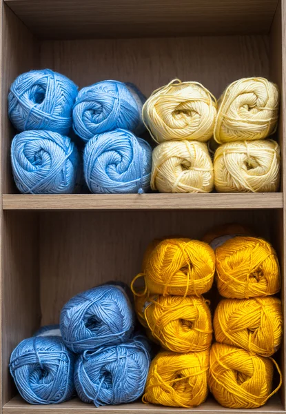 Balls of knitting wool — Stock Photo, Image