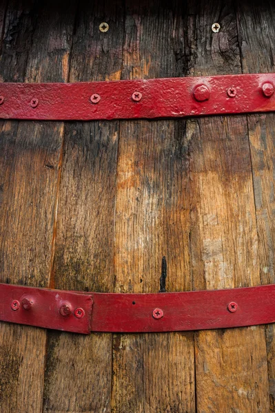 Старая деревянная бочка пива — стоковое фото