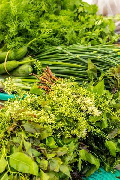Warzywa, chemiczne free, ekologiczne warzywa, zielone warzywa, — Zdjęcie stockowe