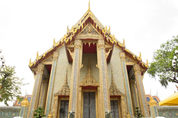 Temple, Thaïlande, or, portes, belle, patrimoine, Thaïlande, aller — Photo