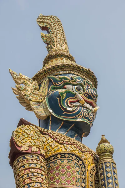 Temple, Thaïlande, or, portes, belle, patrimoine, Thaïlande, aller — Photo