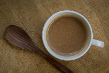 yukarıda, aroma, arka plan, pişmiş, içecek, siyah, Kahvaltı, bro