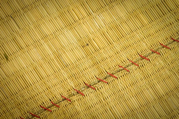 Wicker textured background red paint. — Stock Photo, Image