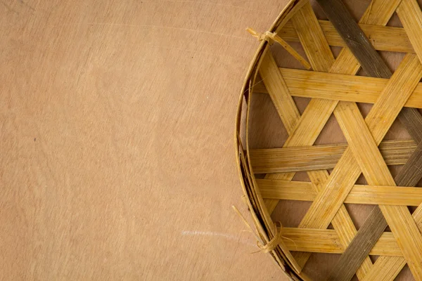 Wickerwork, baskets, fish, wood, wicker, bamboo. — Stock Photo, Image