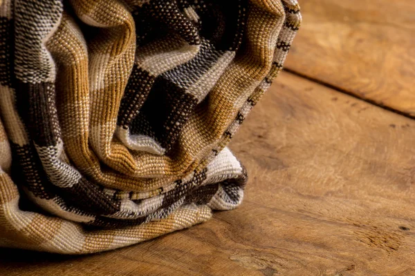 Algodón, tintes naturales, suelos de madera, superficies, algodón . — Foto de Stock