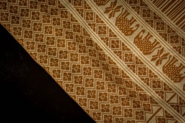 Tekstil veya arka plan ve tasarım projesi için kumaş.