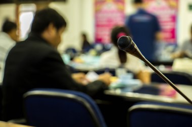 mikrofon Kongre Merkezi arka planı
