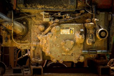 motor detayları. dizel motor. motor