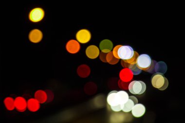 Işıklar bokeh arka plan christmas gece taraftan y için bulanık