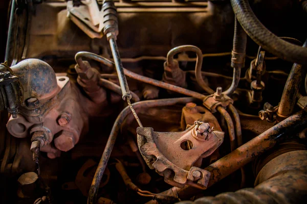 Rusty old engine — Stock Photo, Image