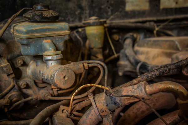 Rusty old engine — Stock Photo, Image