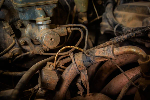 Rusty old engine — Stock Photo, Image