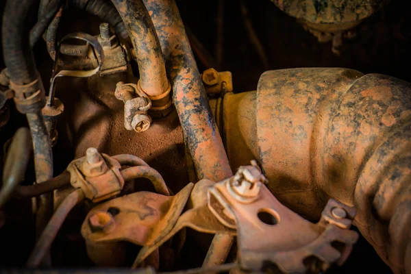 Rusty old engine — Stock Photo, Image