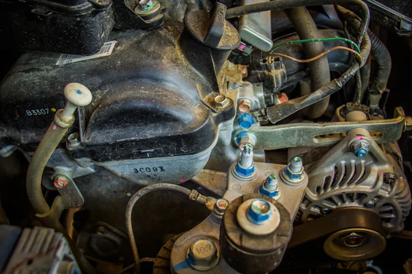 Rusty old engine — Stock Photo, Image