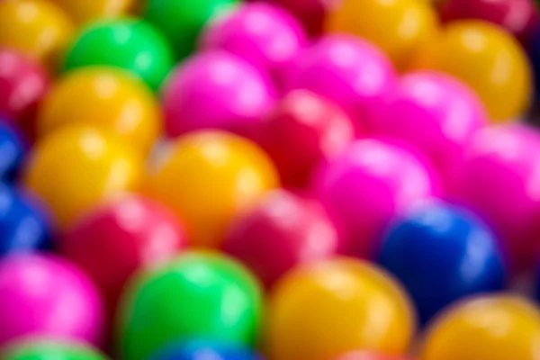 Kleurrijke ballen Blurred achtergrond — Stockfoto