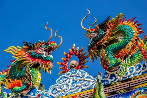 Çince Dragon gökyüzü — Stok fotoğraf