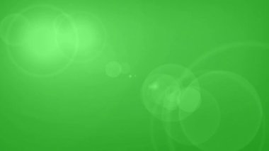 Görüntü Görüntüsü Anamorfik Lens Fişeği Yeşil Ekran Efekti