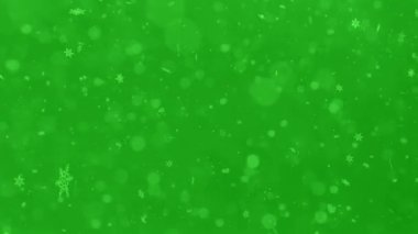 Noel Kar yağışı Efekti Videosu