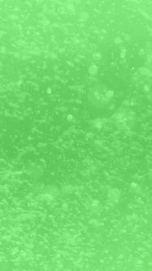 Dikey Yükselen Kabarcıklar Yeşil Ekran Videosu