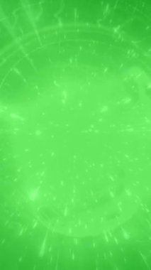 Mobil Enerji Patlamasının Dikey Yeşil Ekran Efekti