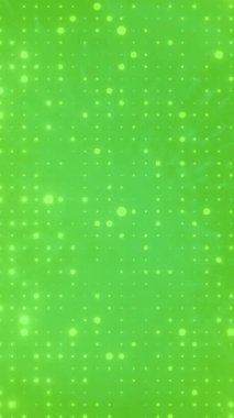 Dikey Altın Parlayan Noktalar Izgara Yeşil Ekran Arkaplanı