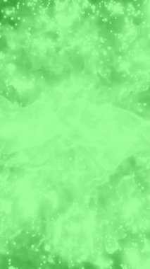 Dikey yönelimde yeşil ekran üzerinde büyük patlama etkisi