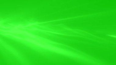 Birleşiklik için yeşil ekran arka planında yoğun sis akışı