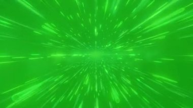 Yeşil Işık, Warp Hızı Hiper Uzay Arkaplanını İzliyor