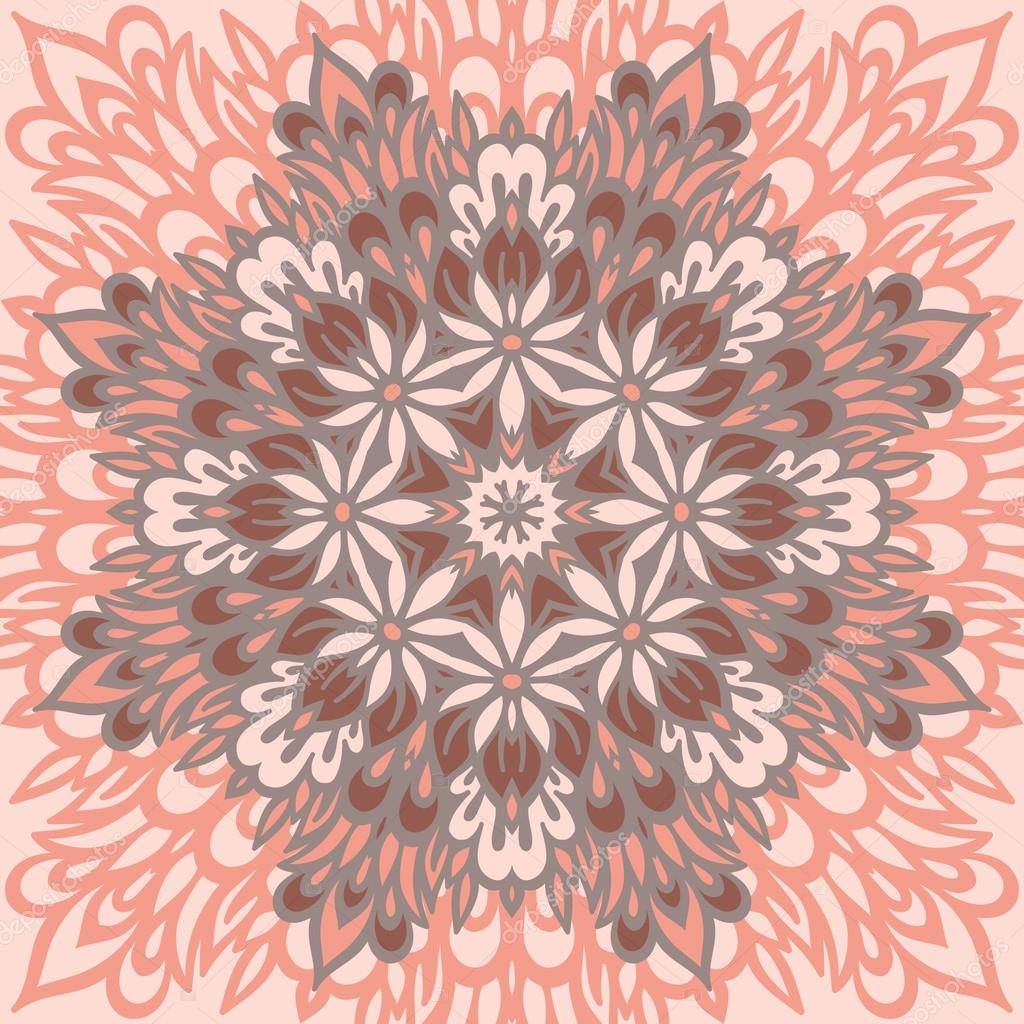 Flower Mandala. Abstract background. Stock Vector Image by ©Baksiabat