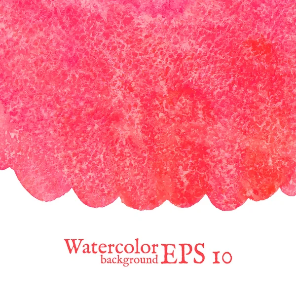 Vector watercolor background. Painting. — Stock Vector