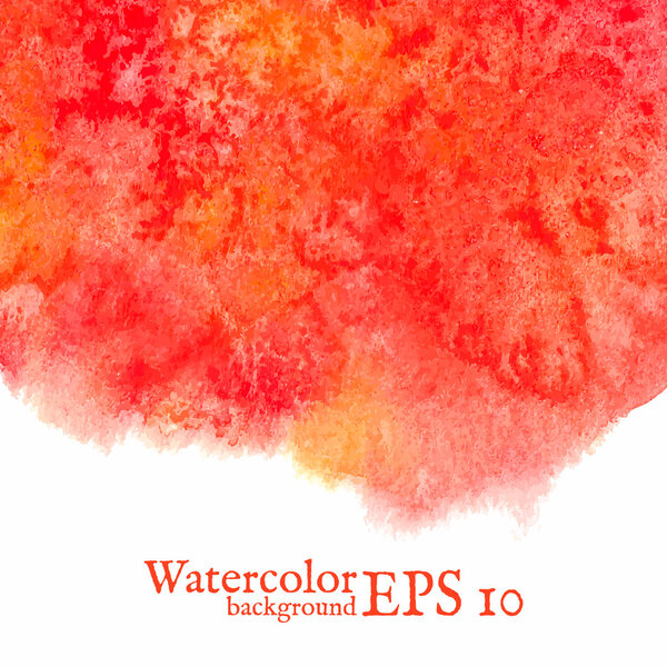 Vector watercolor background. Painting.