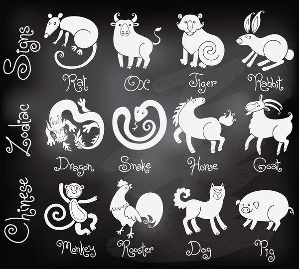 Chinese zodiac animals Vector Art Stock Images | Depositphotos Chinese zodiac animals Vector Art Stock Images | Depositphotos