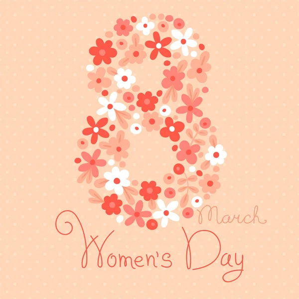 8 Mart kadınlar günü kartı