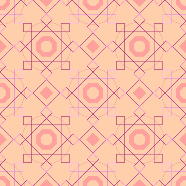 Abstracte achtergrond geometrische naadloze patroon. — Stockvector