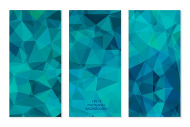 Poligonal arka geometrik dizi.