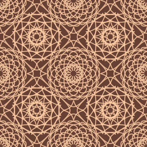 Vintage lace seamless pattern — Stock Vector