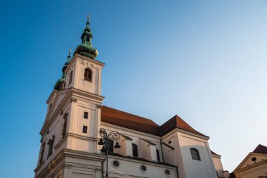 Çek Cumhuriyeti 'nin Moravya kentindeki Kostel Svateho Michala adlı Katolik Kilisesi