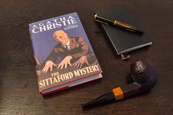 London England Storbritannien Januari 2021 Sittaford Mystery Book Agatha Christie — Stockfoto