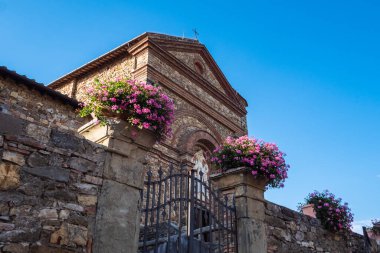 Catholic Church of Saint Mary Santa Maria a Panzano in Chianti, Tuscany, Italy