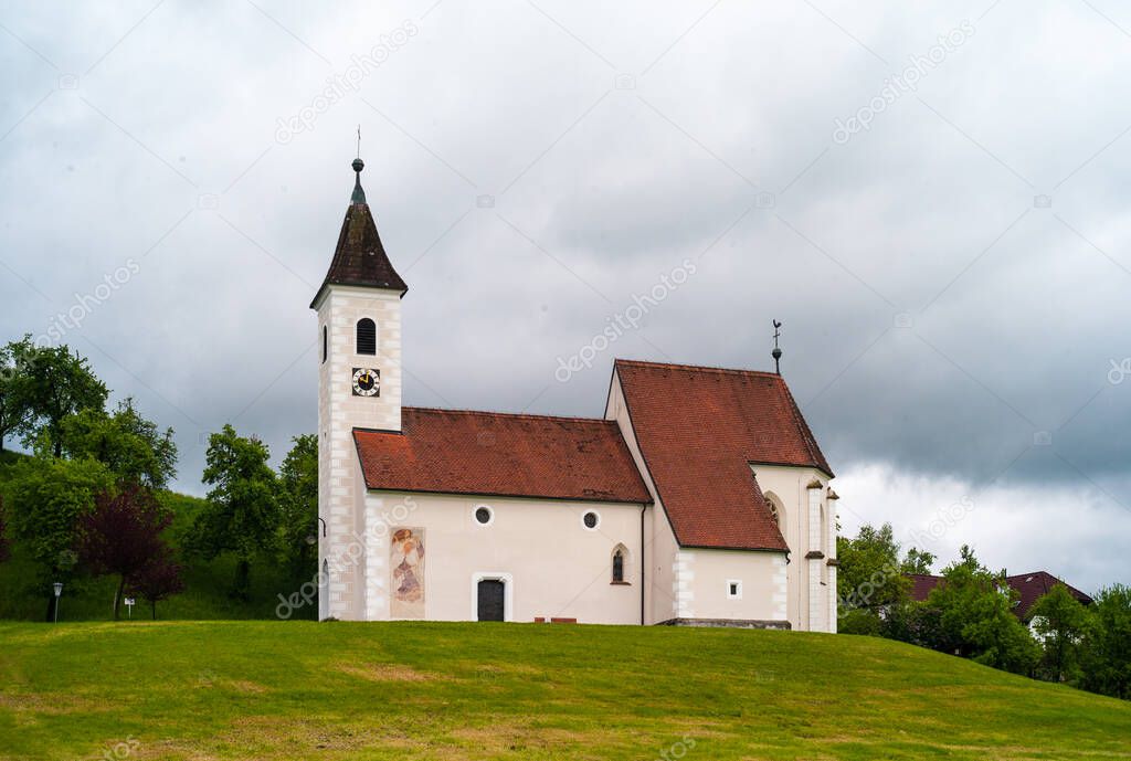 Eisenreichdornach Church in Amstetten, Austria