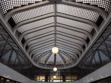 Prag, Çek Cumhuriyeti - 4 Temmuz 2021: Pasaz U Styblu Sarayı İçişleri.