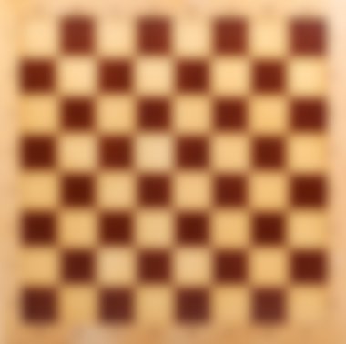 Ahşap satranç tahtası bokeh arka plan bulanıklık