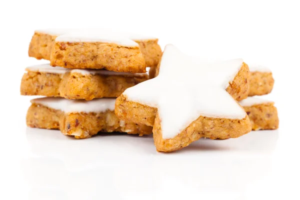 Fechar de biscoitos de Natal — Fotografia de Stock