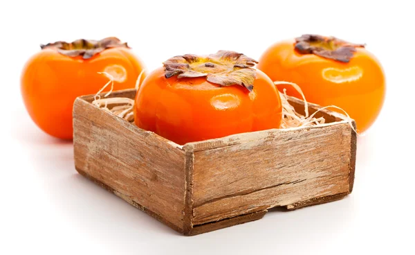 Ripe persimmons — Stock Photo, Image