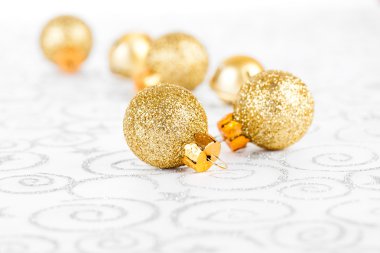 Altın christmas biblo