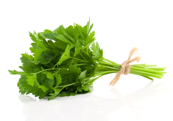 Fresh parsley on white background — Stock Photo, Image