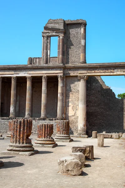 Pompeya, Italia. Las ruinas de la ciudad romana de Pompeya. Pompeya , — Foto de Stock