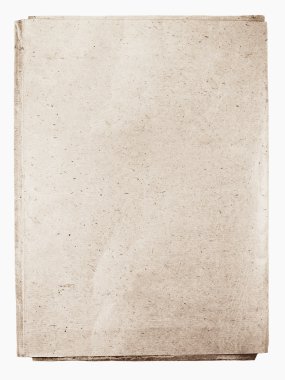 Beyaz arka plan üzerinde izole eski klasörü