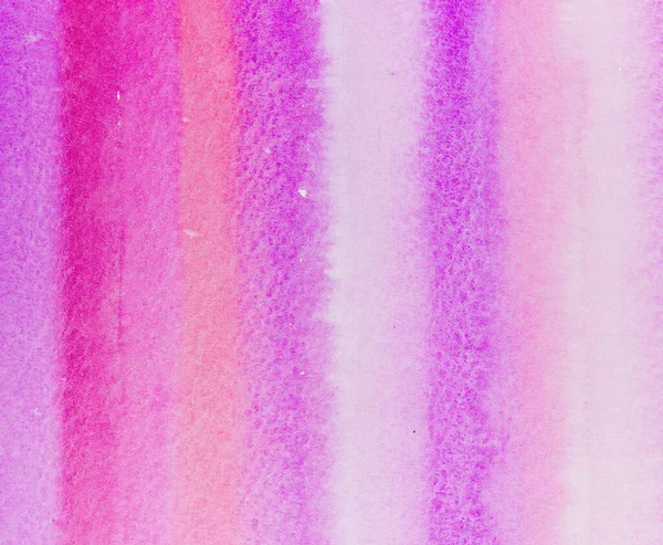 Fundo aquarela rosa com listras. Textura abstracta — Fotografia de Stock