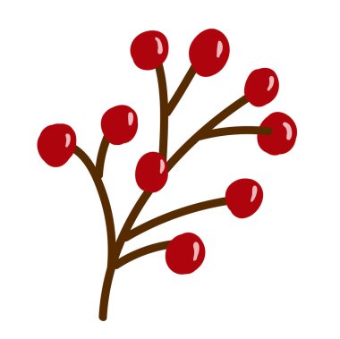 Beyaz arka planda bir sürü yabanmersini. Vektör.